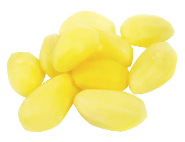 Картофель варёный клубнями