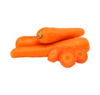 Очищенная морковь