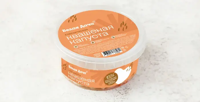 Новинки: квашеная капуста Белая Дача