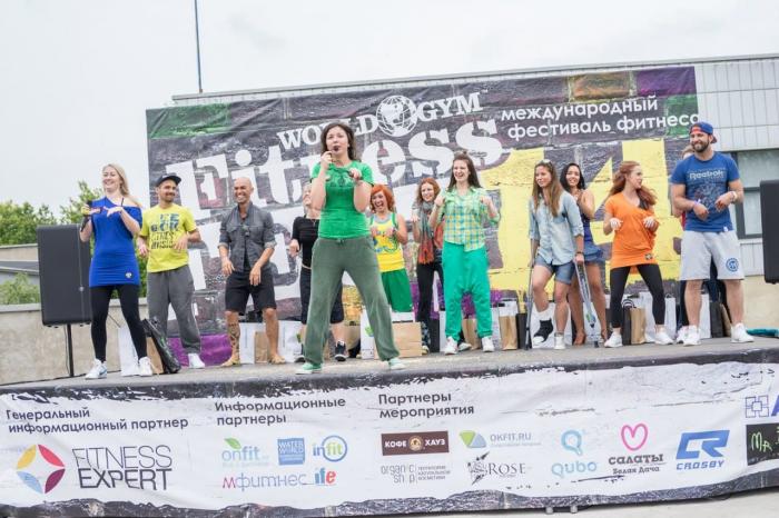 Белая Дача приняла участие в спортивном празднике World Gym Fitness Fest.