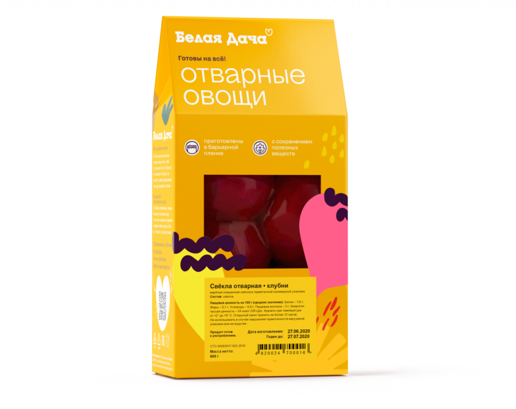 Отварная свёкла (клубни)